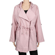 Women's Lightweight Hooded Trench Coat