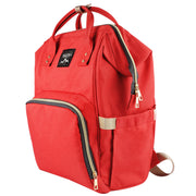Mummy Diaper Bag Backpack Water-Resistant Large Capacity Travel Nappy Backpack Baby Nursing Handbag for Mom Dad Baby Care