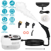 2500W Handheld Steamer Cleaner Multifunctional Little Steamer Powerful High Temp Steam Clean Machine for Cleaning Car Detailing Couch Floor Tile Micro