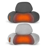 3 In 1 Neck Massager Pillow With Vibration Heating Therapy Airbag Stretching Memory Foam Fillings Ergonomic Cervical Massager With Portable Storage Ba