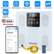 Smart Body Composition Scale with App Sync & 18 Health Metrics