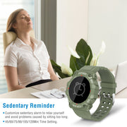 1.3in Wireless Fitness Tracker IP67 Waterproof Smart Watch Sport Bracelet w/Heart Rate Blood Pressure Sleep Monitor For Android IOS
