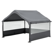 Extra Large Outdoor Dog House Tent 4x4x3ft with Mesh Windows