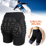 Protective Shorts for Skiing Snowboarding Skating Skateboarding EVA Hip Protection Pad for Adults Kids 3D Padded Breathable Protective Shorts for Hip