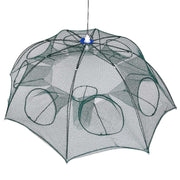 Foldable Fishing Bait Net Trap Crab Net Shrimp Minnow Crawdad Fish Cast Dip Cage Mesh Automatic Contraction