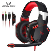 Kotion Each G2000 Gaming Headset Over Ear Headphones for PS4 Xbox Nintendo Switch PC Laptop