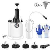 3L Manual Brake Bleeder Kit – Vacuum Pump with 1L Waste Bottle & 4 Adapters