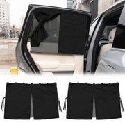 Magnetic Car Window Shades - 3 Adjustable Modes, UV Protection