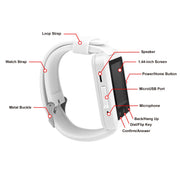 Wireless Smart Watch with Call & Text Capability
