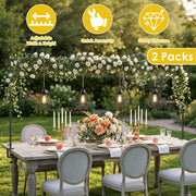 Adjustable Table Arch Stand for Balloon & Floral Decorations