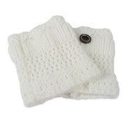 Women Winter Crochet Knit Leg Warmers