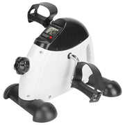 Under Desk Pedal Exerciser with LCD Screen and Adjustable Resistance