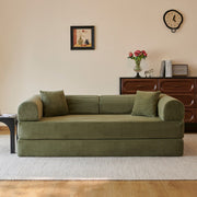 78.8" Convertible Floor Sofa Bed with High Density Foam