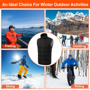 Heated Vest for Men & Women | 23-Zone USB Powered Jacket with 3 Heat Levels