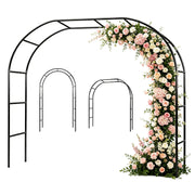 Adjustable Metal Garden Arch for Climbing Plants - 7.87ft