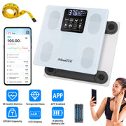 Smart Body Composition Scale with App Sync & 18 Health Metrics