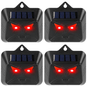 4Pcs Solar Predator Control Light Coyote Deterrent Deer Bird Repeller Lamp Animal Repellent for Garden Farm