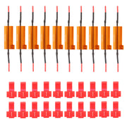 10 PIC 50W 6 ohm Load Resistor Set with 20 T-Taps
