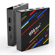 H96 Max+ Android 8.1 TV Box RK3328 Quad Core 4GB / 64GB UHD 4K VP9 H.265 WiFiUSB3.0 Smart Streaming Media Player US Plug