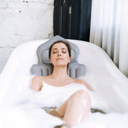 Full Body Bath Pillow with Lumbar Support & 4D Mesh