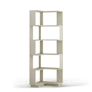 6-Tier L-Shaped Corner Bookshelf with Anti-Tip Safety Kit