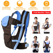 Baby Carrier Breathable Adjustable Wrap with 4 Positions
