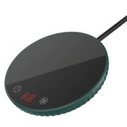 Desktop Electric Cup Warmer 8Hours Auto Off Overheating Protection Smart Timer Setting 2 Temperature Levels 104¡F to 140¡F Ceramic Heating Panel For O