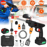 Cordless Pressure Washer Portable Electric Power Washer High Pressure Water Sprayer 363PSI Car Washer Cleaner with 12000mAh 48V Rechargeable Battery a