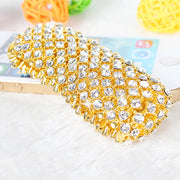 Gold Rhinestone Bling Bracelet