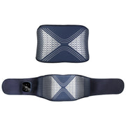 Lower Back Massager Heating Pad Cordless Heating Pad with Air Compression Vibration for Back Belly Waist Shoulder Pain Relief