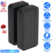 20000mAh PD22.5W Fast Charging Power Bank Fast Charger Portable Phone Charger with Type-C USB Cable Fit For IOS Phone 15/14 Samsung Galaxy S24 And Mor