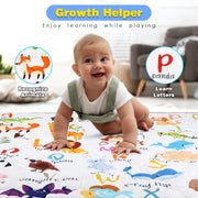 71×59" Baby Play Mat | Non-Slip, Foldable, Machine Washable for Infants & Toddlers