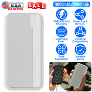 10000mAh PD22.5W Fast Charging Power Bank Fast Charger Portable Phone Charger with Type-C USB Cable Fit For IOS Phone 15/14 Samsung Galaxy S24 And Mor