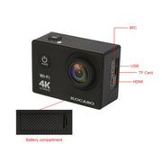 4K 6G+IR 170¡Lens Action Camera