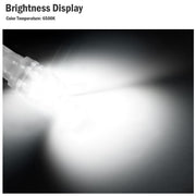 20Pcs/Kit LED Car Light Bulbs 500lm T10 2323SMD 6500K White Auto Lamps Replacement for Dome Map Door Trunk Signal License Plate