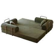 78.8" Convertible Floor Sofa Bed with High Density Foam