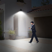 Solar Light 20 LEDs Outdoor PIR Motion Sensor Lights IP65 Waterproof 120¡ Sensing Wide Angle Lighting for Garage Front Door Garden Pathway