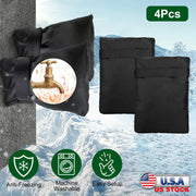 4Pcs Outdoor Faucet Covers Outside Garden Faucet Socks Winter Faucet Hose Bib Protector Spout Cover for Winter Freeze Protection
