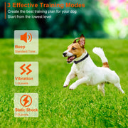 Wireless Dog Fence & Training Collar System with 990ft Range