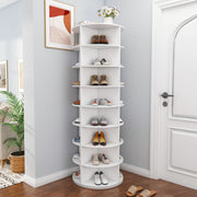 Rotating Shoe Rack Tower, 8-Tier 360° Spinning Organizer