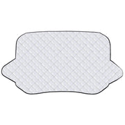 55.9x36.6x0.1in Car Windshield Snow Cover Windshield Protector against Ice Sun Fit for Small Mid SUVs with Anti-theft Flaps