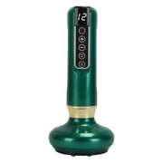 Anti Cellulite Massager Handheld Vacuum SuctionÊCupping Kit Beauty Tool with 12 Suction Mode 12 Heating 20Mins Auto-Off One-Key Pressure Release for A
