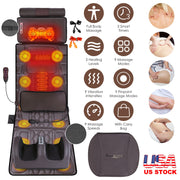 Full Body Massage Mat with Heat and Shiatsu Neck & Foot Massagers