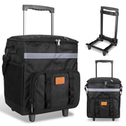Rolling Cooler Bag with Wheels 35L Insulated Collapsible