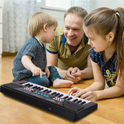 37-Key Electronic Keyboard with Microphone for Kids