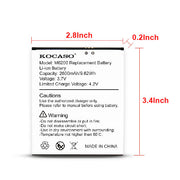 Durable High-Efficiency Replacement Battery for KOCASO NOVA One