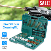 Universal Gun Cleaning Kit Gun Cleaning Brushes Mops Muff Guard w/ Carrying Case For Rifles Pistols Handguns Shotguns