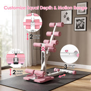 Adjustable Deep Squat Machine with Resistance Bands