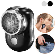Electric Razor for Men Mini Shaver Portable Pocket Size Shaver USB Rechargeable Dry Usage for Home Travel Office