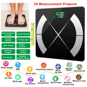 Smart Body Composition Scale Fat Monitor Digital APP Scale BMI Health Analyzer